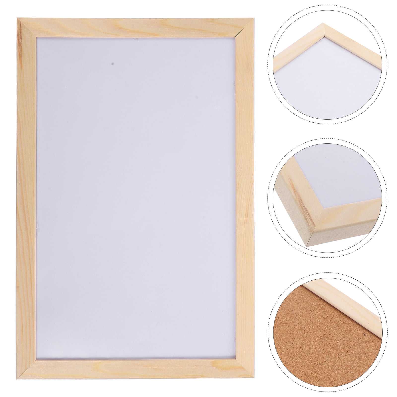 OULII 1 Set Bulletin Board for Walls Cork Board for Photo Simple Design ...