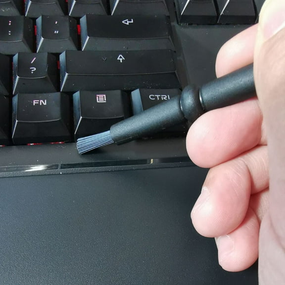 OULII Black Anti-Static Brush for Pc, Keyboard, and Home Appliances
