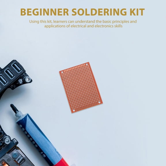 OULII 1 Set Soldering Practice Set For Beginners Welding Kit For Beginners Beginner Welding Rod Chart Welding Project Kit Soldering Kit For Electronics