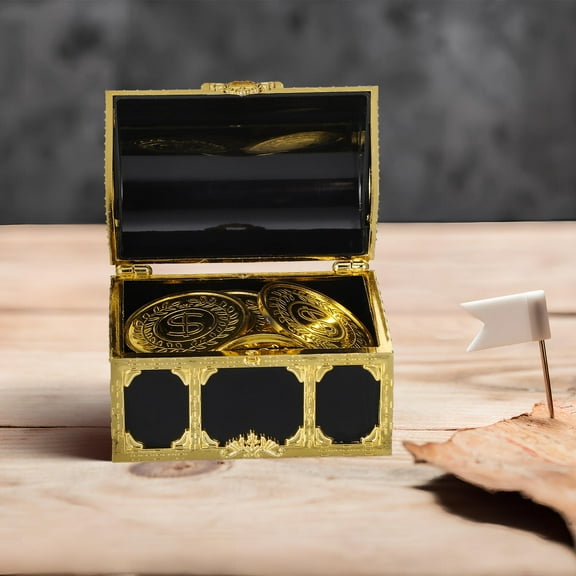 OULII Sturdy Plastic Treasure Chest Multi-Color for Group Activities 10Pcs