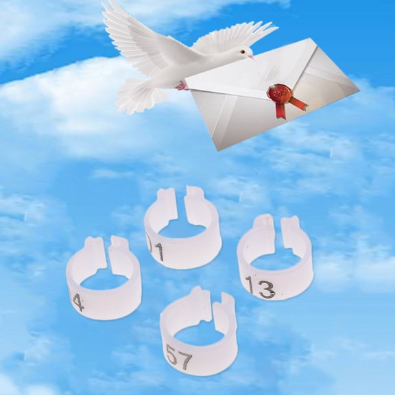 OULII Bird Foot , 100PCS Mixed Color PP for Birds, Bird Supplies Accessories