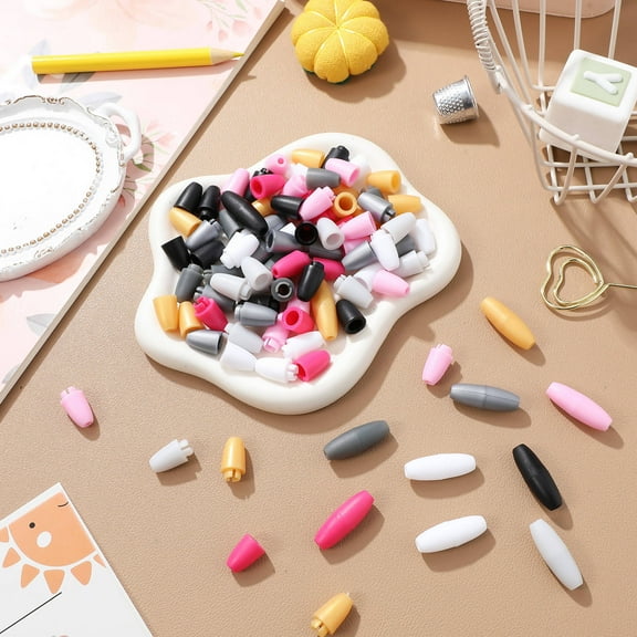 OULII Plastic Breakaway Clasps Multi-Color Easy to Use Sturdy and Versatile 100Pcs