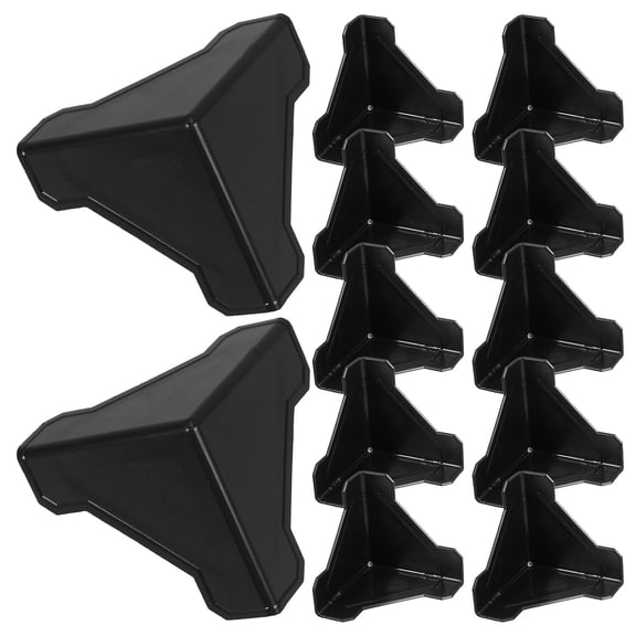 OULII Black Corner Protectors for Furniture and Carton Packing, , Easy to Use, Strong Edge Guards for