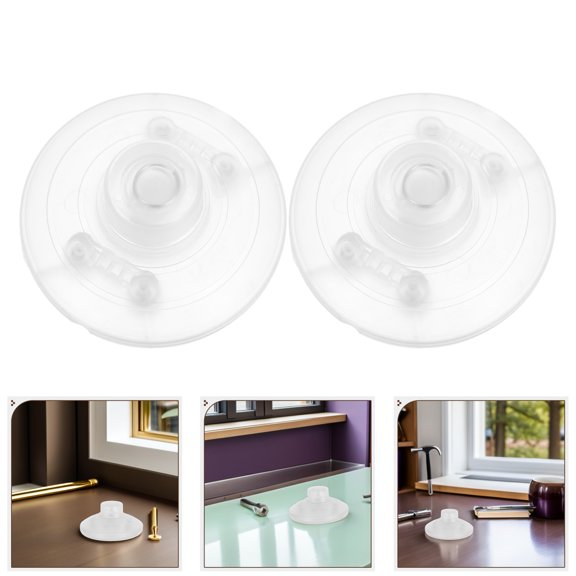 OULII 10Pcs Inline Lamp Foot Pedal Switch Clear Durable Material with Space Saving Design for Floor Lamps