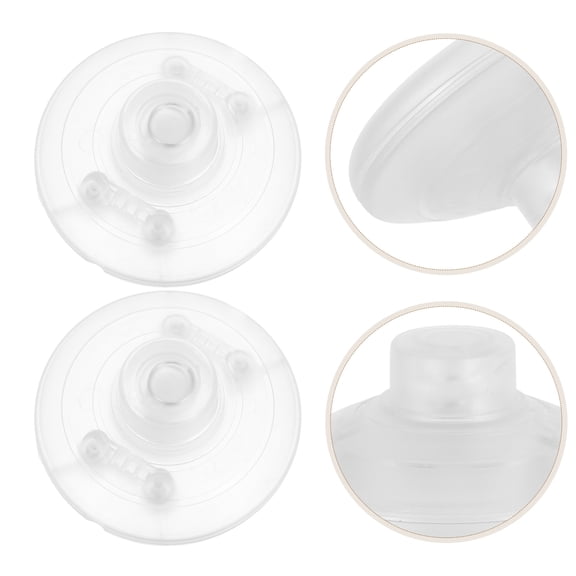 OULII 10Pcs Transparent Inline Lamp Control Foot Switch with Step on Button for Quiet Office and Home Lighting