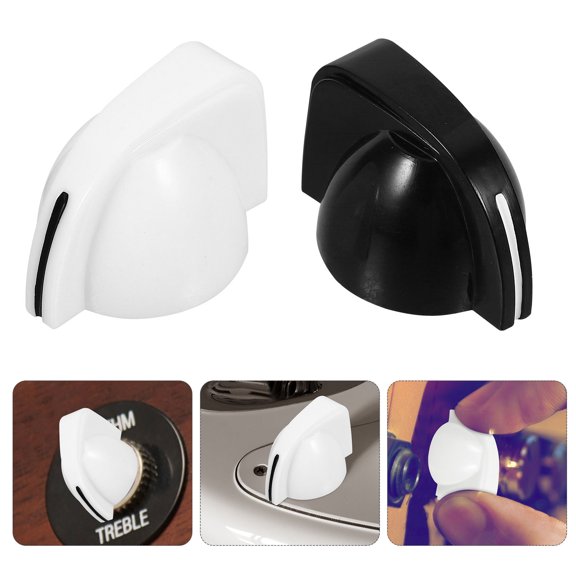 OULII Versatile Guitar Potentiometer Knobs Plastic Assorted Color for Precise Adjustment