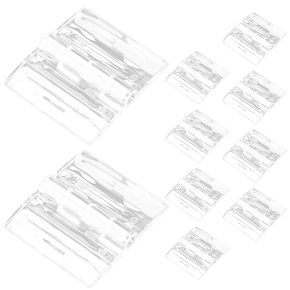 OULII Folding Table Hinges Heavy Duty Acrylic 10Pcs 1.34X1.18X0.20in