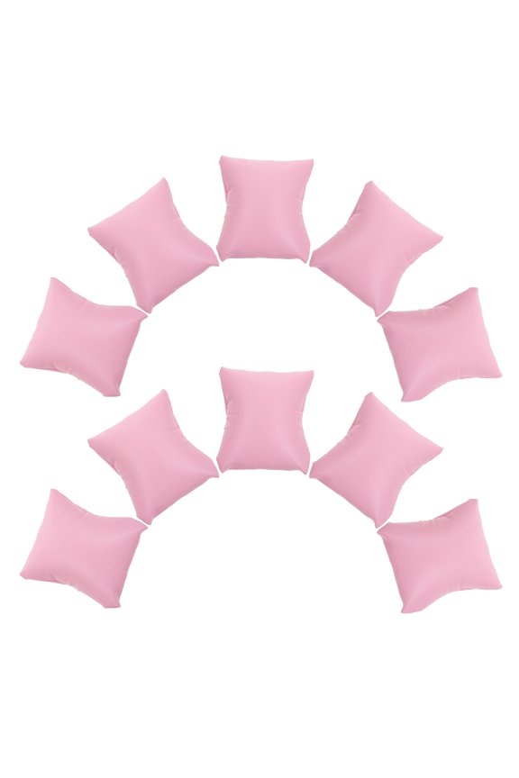 10pcs Bracelet Pillow Pink Cotton Impact-resistant for Business Use