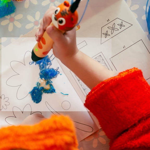 OULII Tracing Stencils For Card Making Frosted Plastic Sheet Crafts 10Pcs Back to School