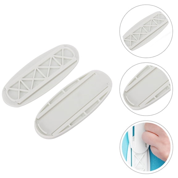 OULII 10Pcs Compact Wall Remote Stand Self-Adhesive Socket Fixer for Storage