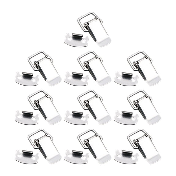 OULII 10pcs Small Box Latch Stainless Steel Locking for Shop Use