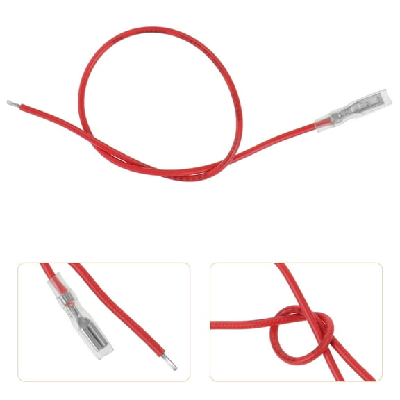 OULII 10pcs Splice Connector With Plug and Play Installation For Electrical Wiring In Red PVC