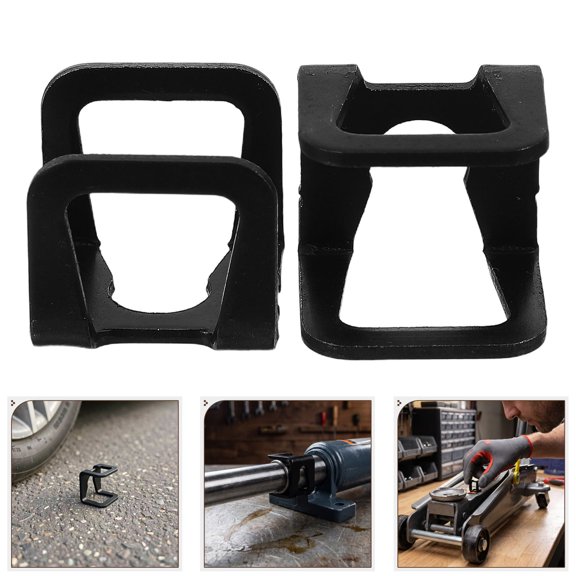 OULII 12Pcs Floor Jack Metal Clip Heavy Duty Clamp for Automotive Jack Maintenance