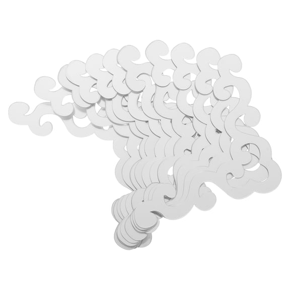 OULII 12Pcs Removable Wall Decals Silver Acrylic for Bathroom Wall Sticker