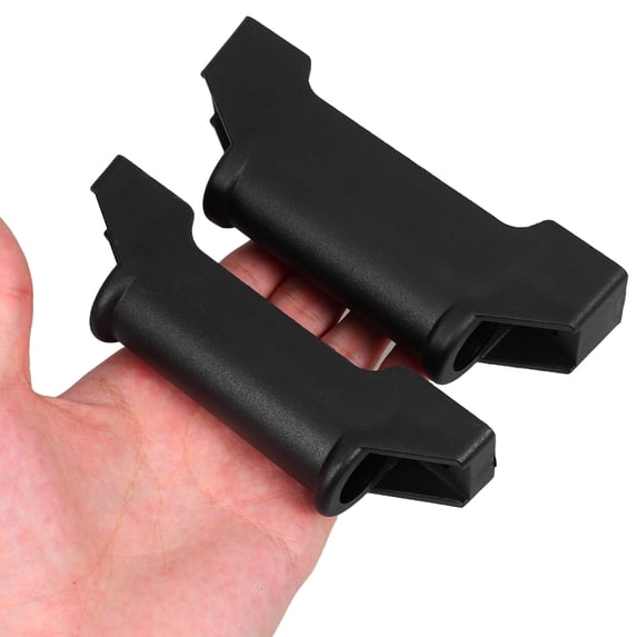 OULII 12Pcs Gaming Chair Footrest Slider Pads Durable Easy to Install Black Replacement