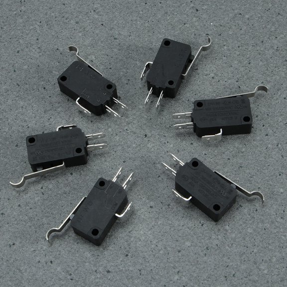 OULII  Micro Switches Black Pin Type Package for Charging and Electronics