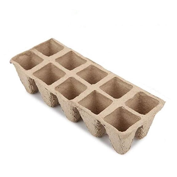 OULII 13Pcs Colorful Seedling Pots Garden Germination Nursery Pots 7.9x3.1in