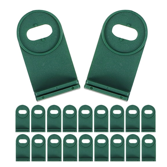 OULII 150Pcs Plastic Greenhouse Hook Clips for Reliable Fixing of Plant Pots