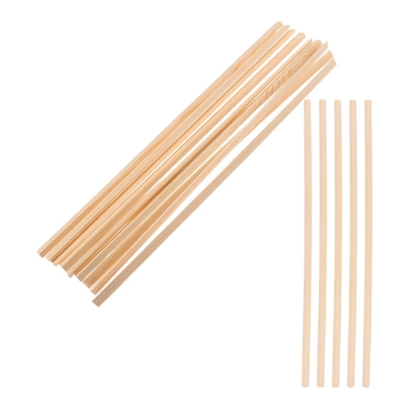 OULII 15Pcs Unfinished Wood Triangle Molding Trim Versatile Window Screen Decorative