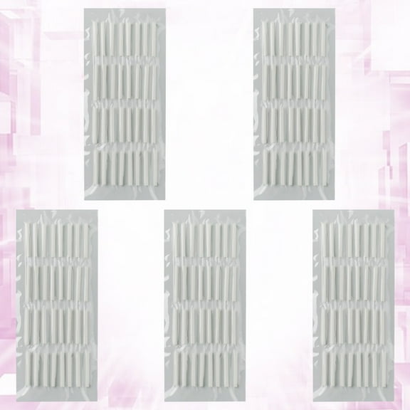 OULII 160Pcs Eyelash Bar Tools White Cotton Material with Strong Stickiness