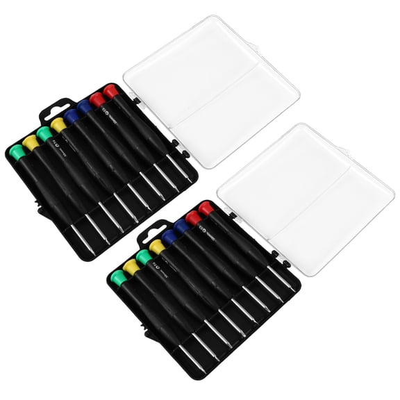 OULII 16 Pcs Watch Screwdrivers Professional in Assorted Color for Tight Spaces Usage