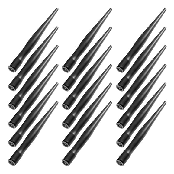 OULII 18Pcs Universal Black Plastic Nib Holder for Comic Creation and Calligraphy Practice