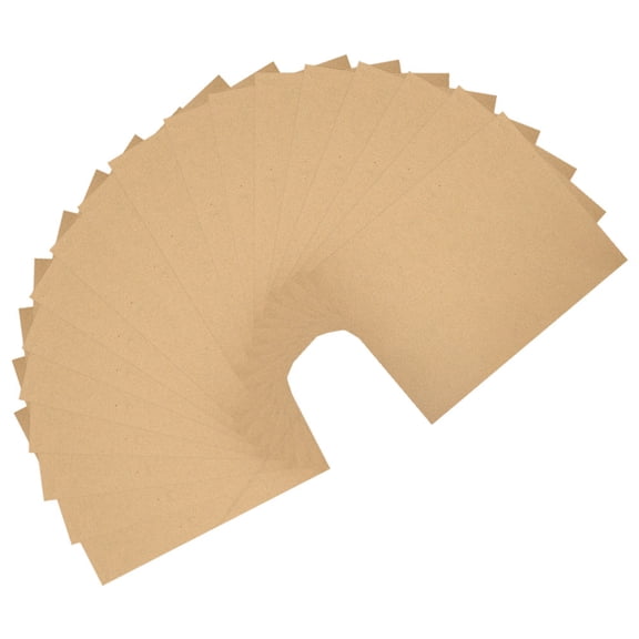 OULII 18pcs Braille Paper for Blind People Khaki Blind People Aid Schools