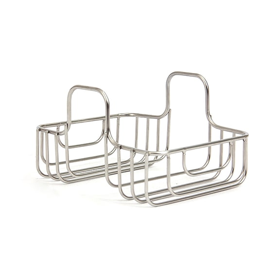 OULII 1Pack Dish Washing Rack Stainless Steel Wire Basket For Kitchen And Bathroom 17.2X13.5X9.7In