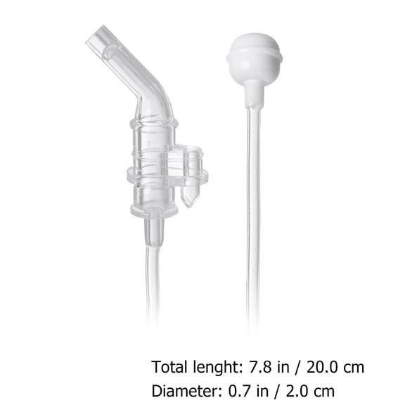OULII 1Pack Replacement Silicone Spout White Silicone Straw Tips Leakproof Infant Feeding