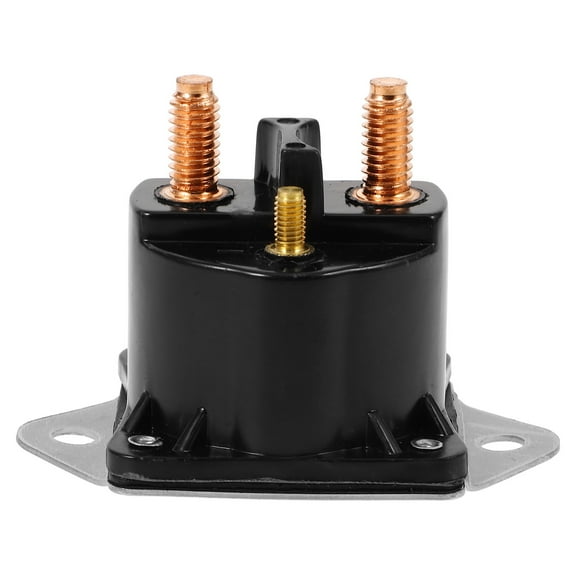 OULII 1Pack Winch Solenoid Contactor Relay for Construction Vehicles 8.50X6.50X5.50CM