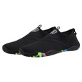 thumbnail image 1 of OULII 1Pair Black Diving Shoes Soft Breathable Water Shoes for Surf Pool Sailing and Beach Use, 1 of 7