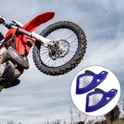 OULII 1Pair Blue Motorcycle Hand Guards with Weather Resistant Material for Stable Riding