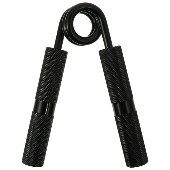 OULII 1Pcs Metal Hand Grip Fitness Gripper Black Ergonomic Design for Strength Improvement