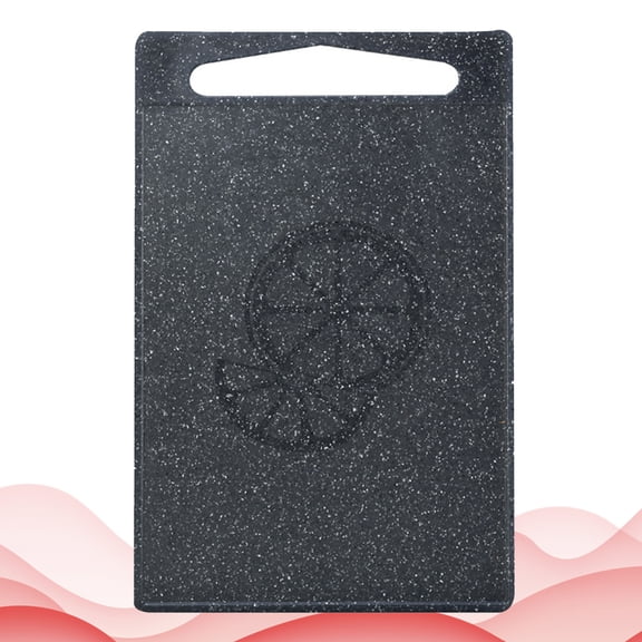 OULII 1Pc Imitation Marble Plastic Cutting Board with Anti Slip Design for Kitchen Cutting Use