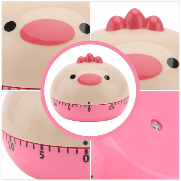 OULII Animal Shaped Mechanical Kitchen Timer - 1Pc Home Cooking Timer Accessory for Precise Time Management