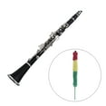 thumbnail image 1 of OULII 1Pc Woodwind Instrument Cleaning Brush Effective Clarinet Cleaner with Hanging Ring Multi Color, 1 of 7