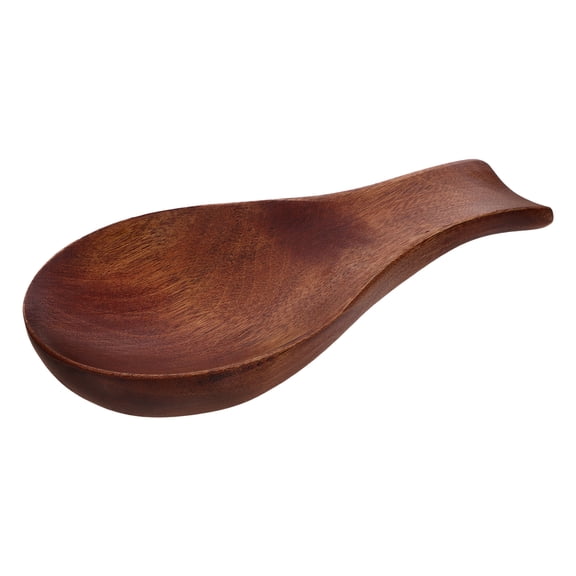 OULII 1Pcs Japanese Style Simple Elegant Design Wood Spoon Rest for Holding Spoons and Chopsticks