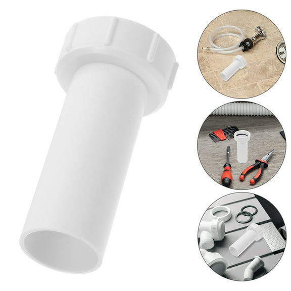 OULII 1Pcs Kitchen Sink Drain Pipe Adapter with Leakproof Function for Plumbing Accessories 3.81X1.87X1.22IN