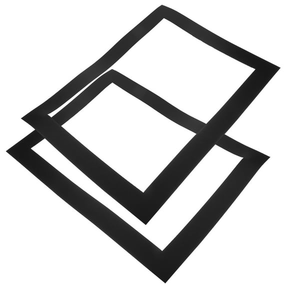 OULII 1Set Black Multi Use Picture Frame with Protective Film for Craft and Photo Display