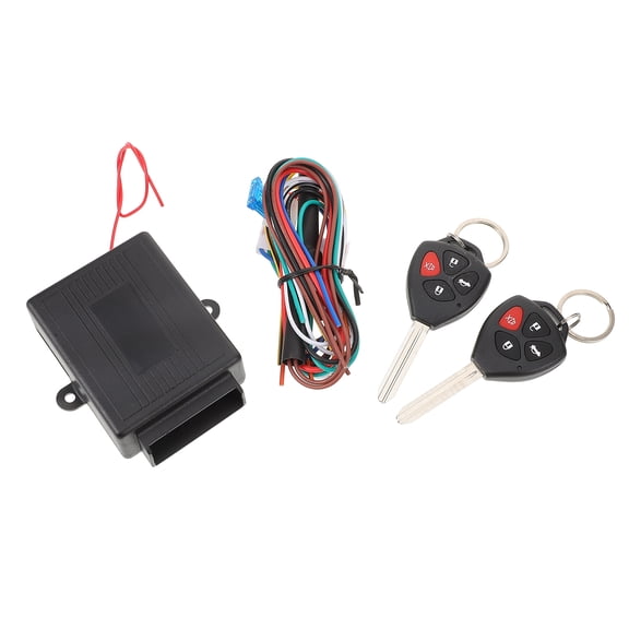 OULII 1Set Car Keyless Entry System Kit with Remote Controller for Secure Keyless Vehicle Access