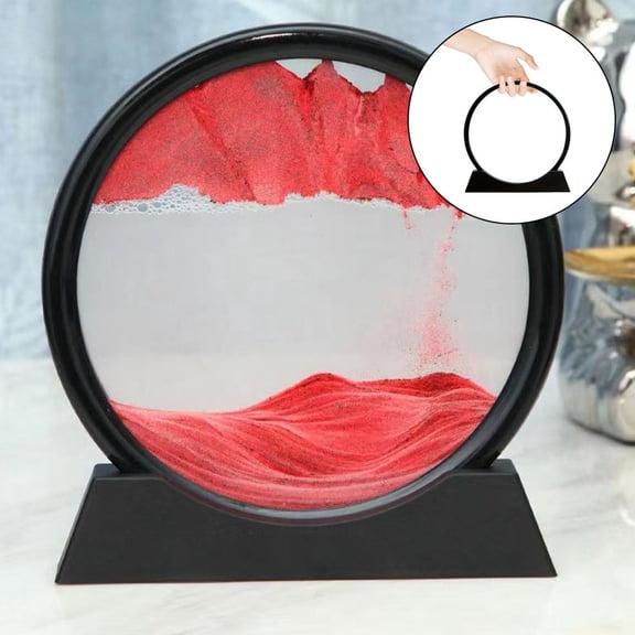 OULII DIY Sand Art Frame, Black Plastic, Elegant Decorative Accent