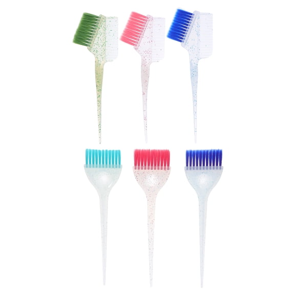 OULII 1Set Hair Styling Comb and Dye Brush Set for Highlighting and Sectioning