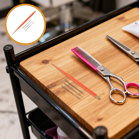 OULII 1Set Small Crochet Hook for Hair Extensions with Sturdy Construction and Portable Design