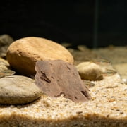 OULII 1Set Natural Dragon Stone Aquarium Rock Brown Small Decorative Stones for Aquascaping