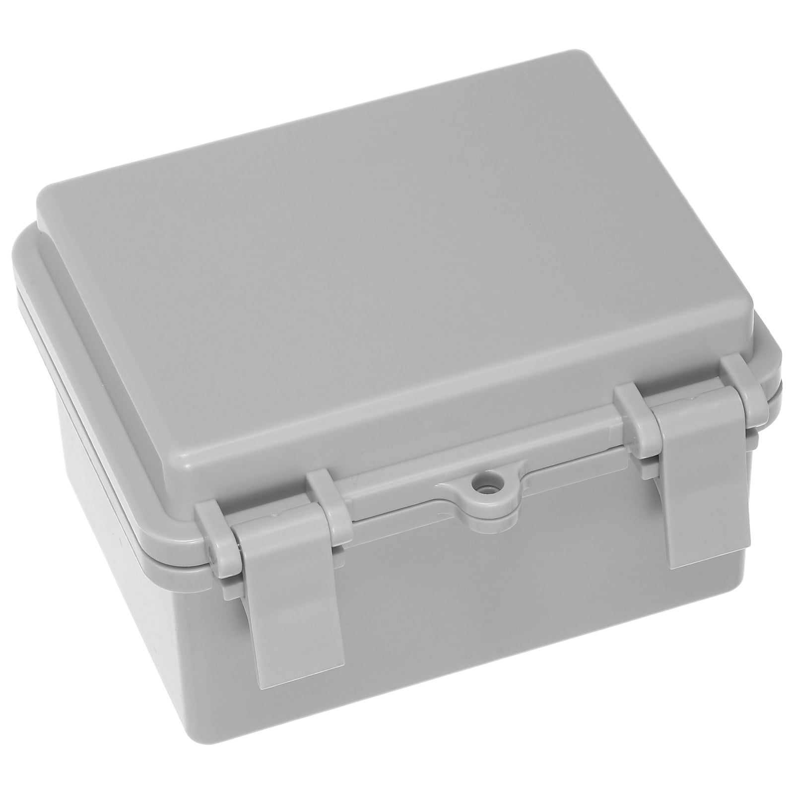 OULII 1Set Grey Plastic Weatherproof Distribution Box with Quick Access Latch for Outdoor