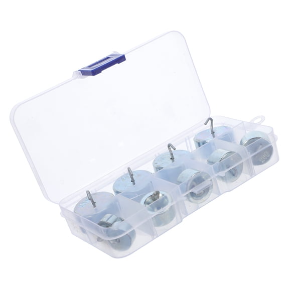 OULII 1Set Metal Hooked Lab Weight Set for Experimental Measurement Tasks