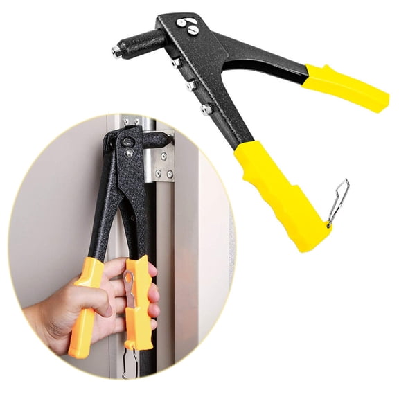 OULII 1Set Professional Manual Rivet Gun with Multi Size Compatibility for Metal Plastic Fiber Use