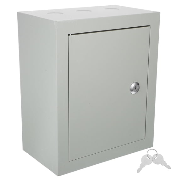 OULII 1Set Weatherproof Electrical Box for Outdoor Use Steel Surface Mount Design with High Protection Level