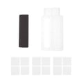 OULII 1Set White Silicone Mold for DIY Fridge Magnetic Label and Epoxy ...