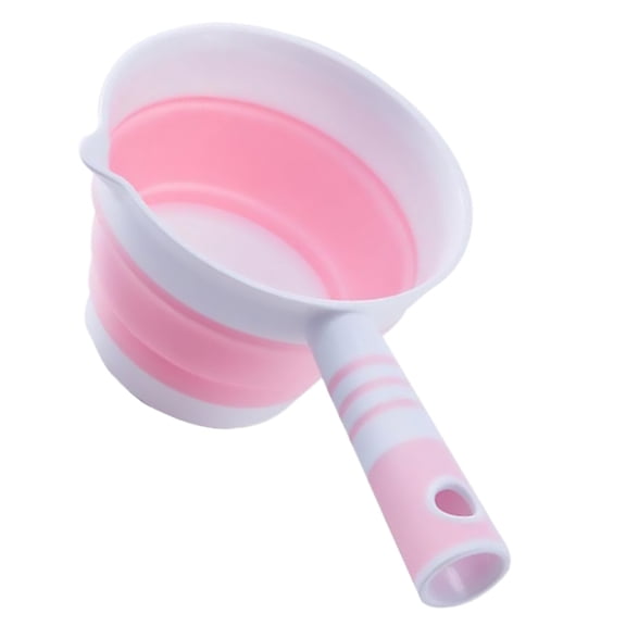 OULII 1pc Collapsible Water Dip Spoon Plastic Simple Hanging for Household Users Kitchen Tool